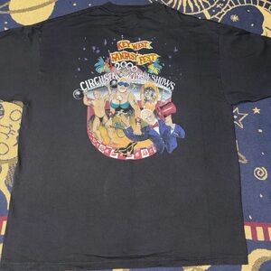 Vintage Y2K 2000 Key West Fantasy Fest T-Shirt Size XL